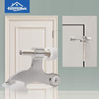 HOMOTEK 8 Pack Hinge Pin Satin Nickel Door Stopper, Adjustable Deluxe Heavy - Image 6
