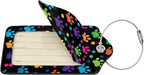 Cute Dog Paws Leather Luggage Tag - Image 2
