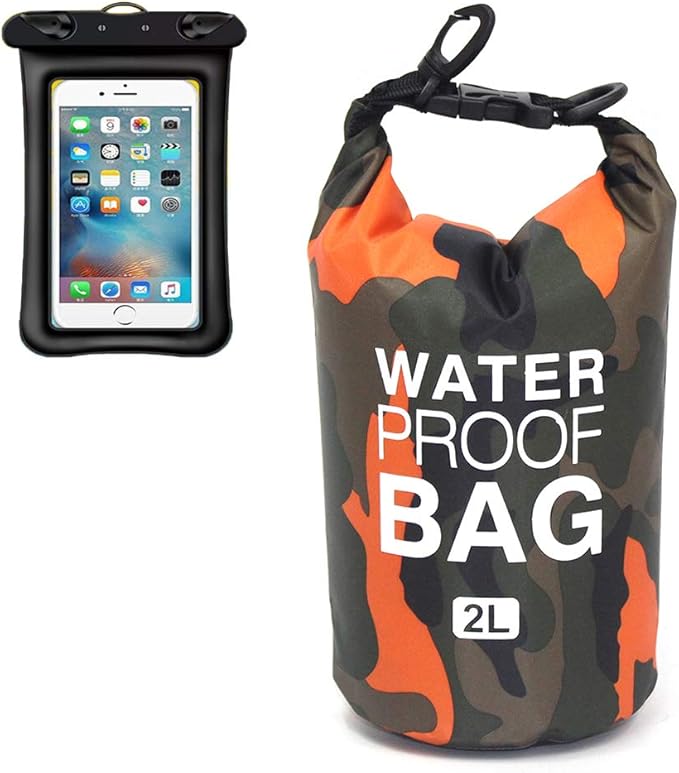 Waterproof Dry Bag 2L/5L/10L/15L/20L/30L, Roll Top Sack Keeps Gear Dry by Unknown