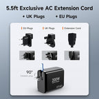 200W USB C Charger Block, 4 Ports GaN Fast Charging Station Wall Charger - Image 4