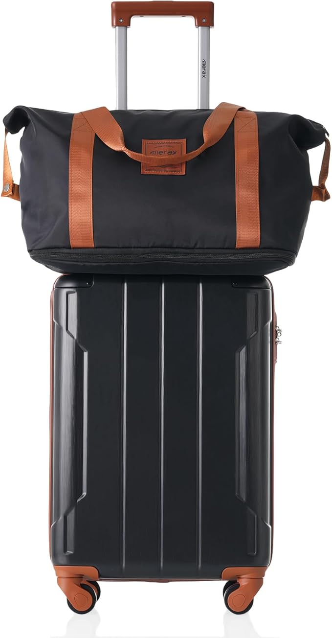 Merax Luggage Set 3 Piece Carry on Luggage, Lightweight Durable Suitcases by Merax