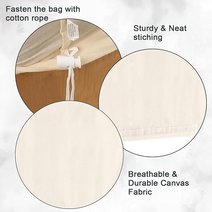 Vintage Vista 100% Cotton Laundry Bag - Image 7