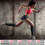 Compression Socks for Women & Men Circulation (Small-Medium / 10 Black/Rose Red/Blue)