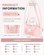 Initial Travel Duffel Bag Sports Gym Bag - Image 2