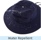 Connectyle Sun Hat for Men Women Outdoor UV Protection Safari Hat for Fishing - Image 4