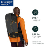 Osprey Talon Velocity 30L Men's Hiking Backpack, Matcha Green/Lemongrass - Image 2