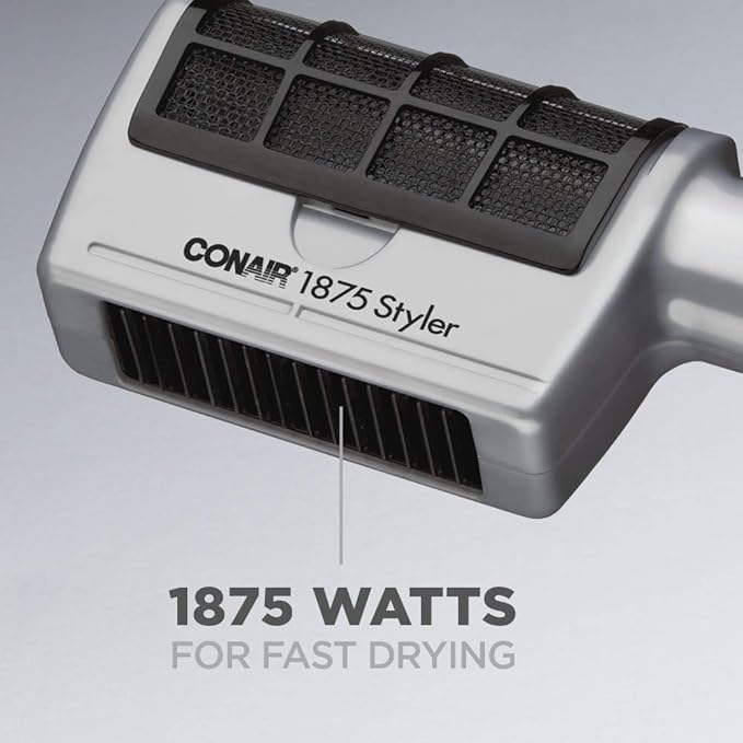 Conair 3-in-1 Styling Hair Dryer,1875W Hair Dryer with 3 Attachments,(Pack of 4)