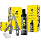 Beard Club Straight Razor for Men & Aftershave for Men – Soothing After Shave by TheBeardClub