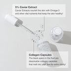 OxygenCeuticals Caviar Protein Fluid – Total Anti-Aging Ampoule with 5% Caviar Complex, Niacinamide & Adenosine, Peptide-Enriched Brightening & Firming Serum for Youthful Radiance. 1.69 fl.oz (50ml)