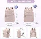 Hiking Travel Backpack for Women Casual Business Weekender Multilayer Laptop Bag - Image 5