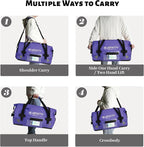 Waterproof Motorcycle Duffel Bag Roll Top Dry Duffel Bag - Image 5