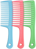 Wide Tooth comb, Large Detangling Comb for Women and Men, Durable Styling Brush for Curly, Long, Wet Hair Types - Professional Hair Care.