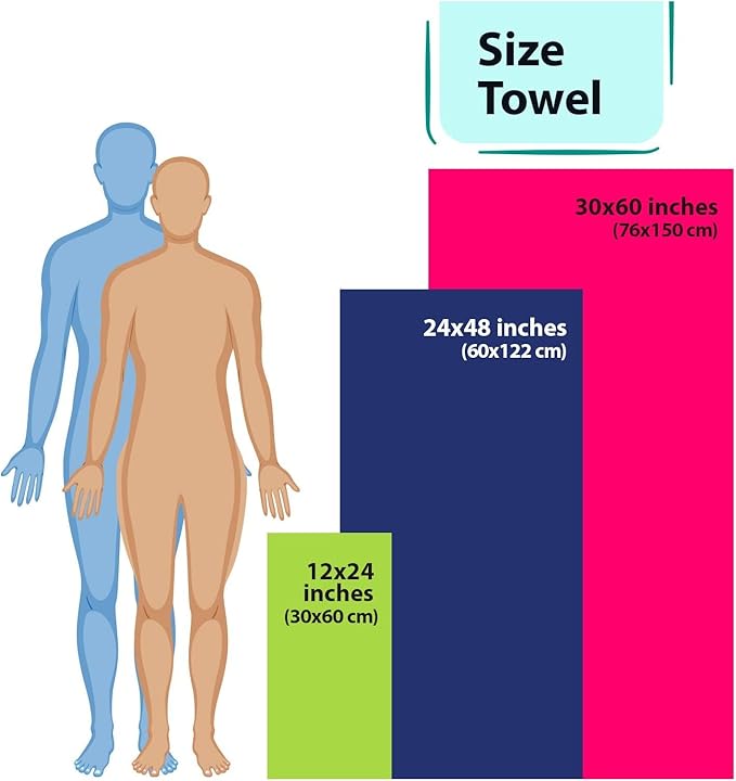 Outdoors Microfiber Towel Fast Drying Soft Feel Fast Action Drying - Image 3