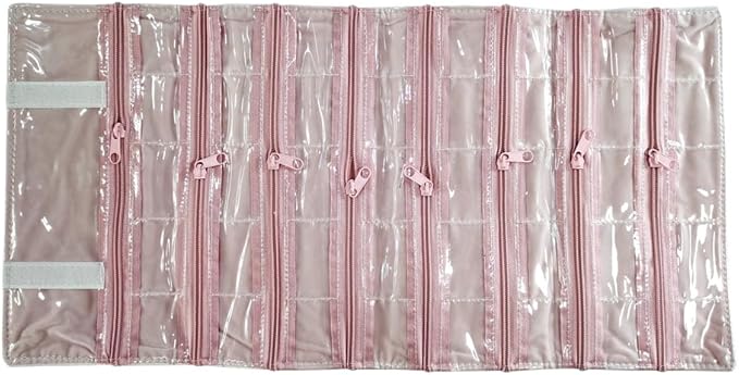 Travel Jewelry Roll Bag Portable Organizer Pouch - Image 7