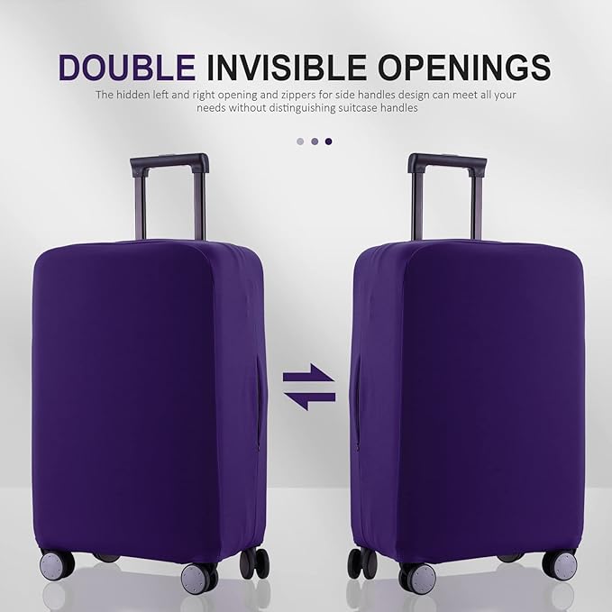 Travel Luggage Cover Suitcase Protector Scratch-Resistant Fit 19-31 Inch - Image 2