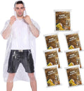 Rain Ponchos, with Drawstring Hood （10 Pack） Emergency Disposable Rain Ponchos by COOY