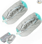 2 Pcs Shoe Washing Machine Bag Reusable Laundry Shoe Bag by Unknown