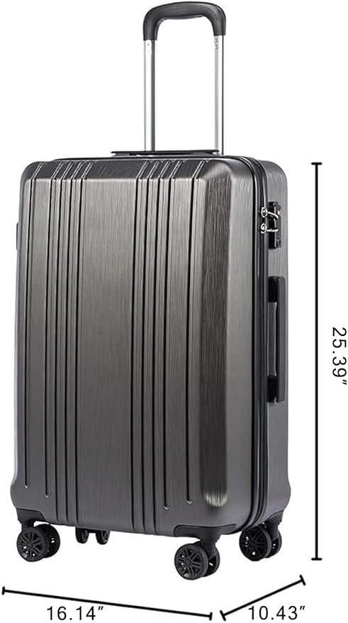 Coolife Luggage Suitcase PC+ABS - Image 8