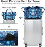 Large Capacity Foldable Travel Bag Expandable Portable Carry on Bag Dry&Wet - Image 3