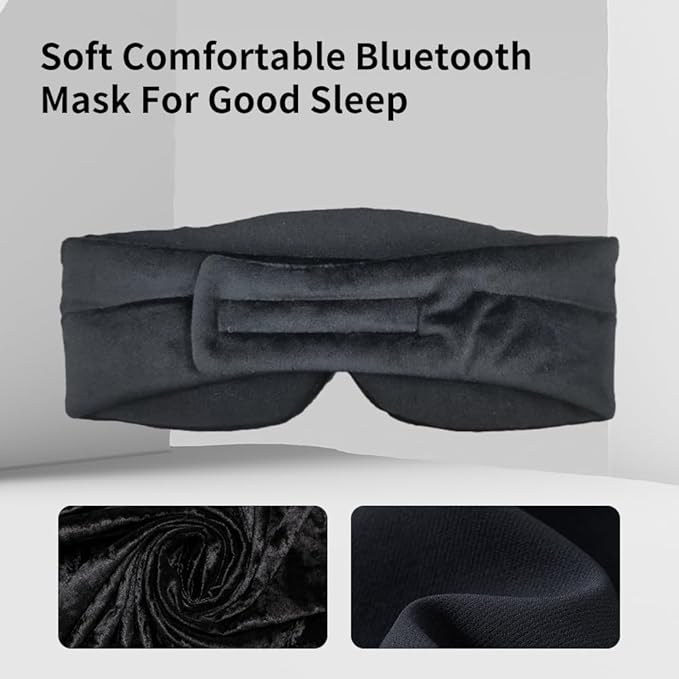 Joythink Sleep Headphones Sleep Mask Kids Children Wireless Music Eye Mask - Image 6