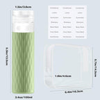 Travel Bottles for Toiletries, TSA Approved 3.4oz Travel Size Containers - Image 4