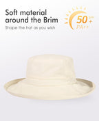 UV 50 Sun Hat for Women Wide Brim - Image 4