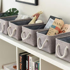 TheWarmHome Foldable Small Storage Baskets - Image 4