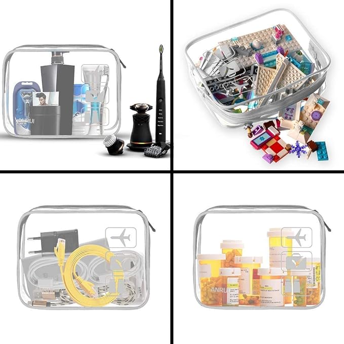 ANRUI Makeup Bags Clear Cosmetic Bag - Image 3