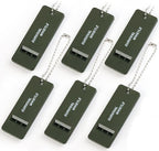 120 dB Emergency Whistles for Teachers, Flat Self Defense Safety Whistle - Image 8