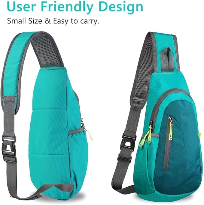 TITECOUGO Small Sling Bag, Lightweight Crossbody Backpack - Image 3