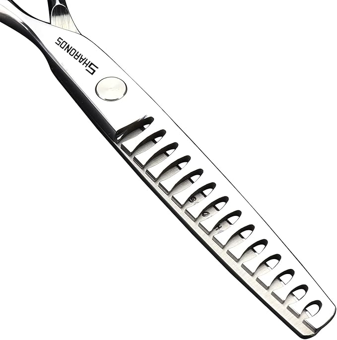 6/6.5 inch professional hair hairdresser hair thinning scissors hairdressing tools barber scissors (6-inch 2pc-B)