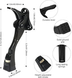 3 Packs Heavy Duty Kickdown Door Stopper, One Touch Adjustable Kickdown Door - Image 5