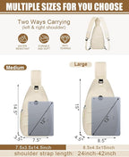 Crossbody Bags for Women Men Trendy Sling Bag Bakpack Casual Chest Bag - Image 2