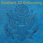 Passport Holder Cover Wallet RFID Blocking (Blue / Passport Covers)