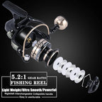 Sougayilang Fishing Pole with Spinning Reel Portable Fishing Rod Reel Combos - Image 5
