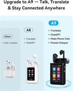 Wooask A9 Translation Earbuds Real Time Support Calls & Hotspot Sharing - Image 2