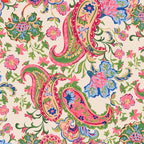 Women's Premium Cotton Knollton Tote Bag (One Size / Vibrant Paisley)