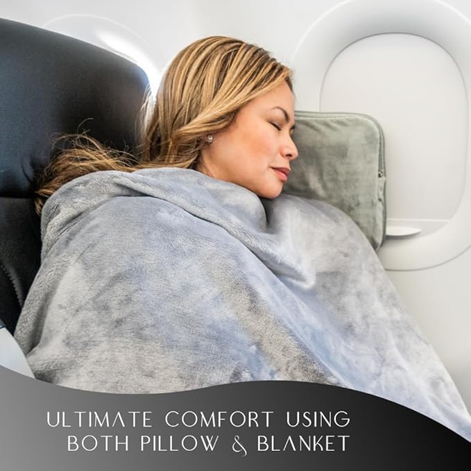 Travel Pillow and Blanket Set - Image 4