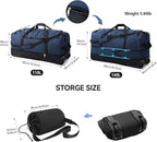 110L/140L Expandable Soft-Sided Foldable Duffle Bag - Image 3