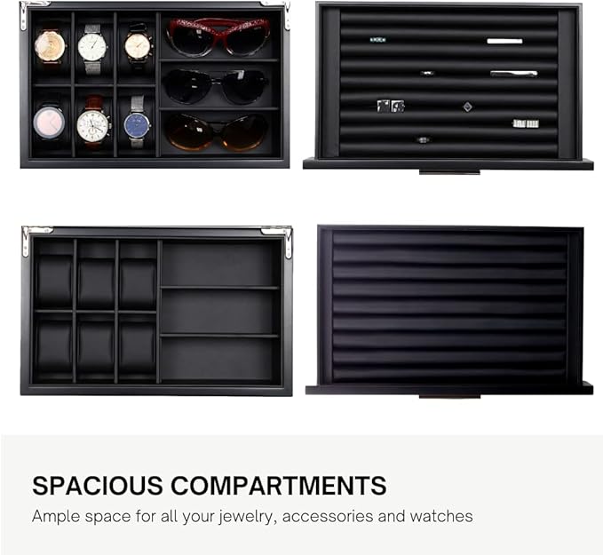 Luxury Watch, Sunglasses and Jeweler Display Case and Organizer - Image 7