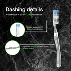 Dr. Nicks White & Healthy The Big Clean Large Toothbrush Medium Soft - Image 3