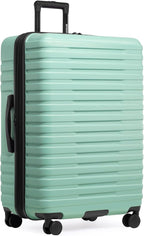 U.S. Traveler Boren Polycarbonate Hardside Rugged Travel Suitcase Luggage by USTraveler