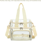 FlowFly Double Layer Cooler Insulated Lunch Bag Adult Lunch Box Large Tote Bag - Image 2