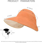 Sun Hats for Womens Wide Brim UV Protection Fishing Hats Packable Reversible - Image 6