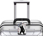 American Flag Leather Luggage Tag - Image 5