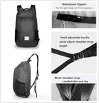 Small Foldable Hiking Daypack Packble Skin Casual Backpack Camping Cycling - Image 4