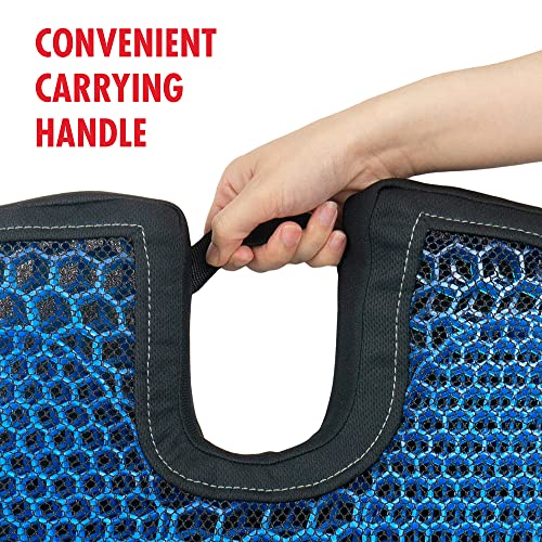 IN9115 Comfy Gel Coccyx Cushion Gel Seat Cushion (Wedge)
