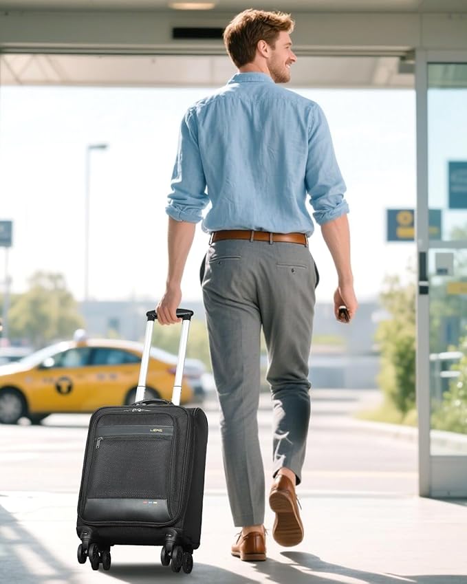 Lekebobor 16 Inch Underseat Carry On Luggage - Image 7