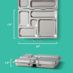 PlanetBox Rover Stainless Steel Bento Box Style Lunch Box - Image 2