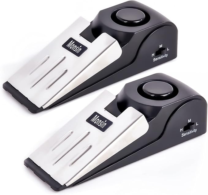 Door Stop Alarm, Door Stopper by Monsin